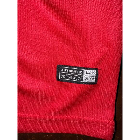 MANCHESTER UNITED 2014-15 Home Football Soccer Jersey Nike XL #9 Falcao - Picture 4 of 4